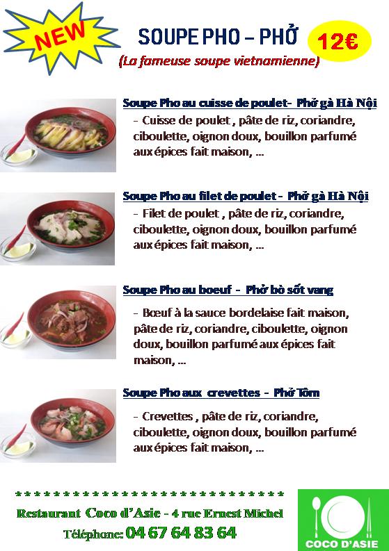 Coco d'Asie - Menu Image 2